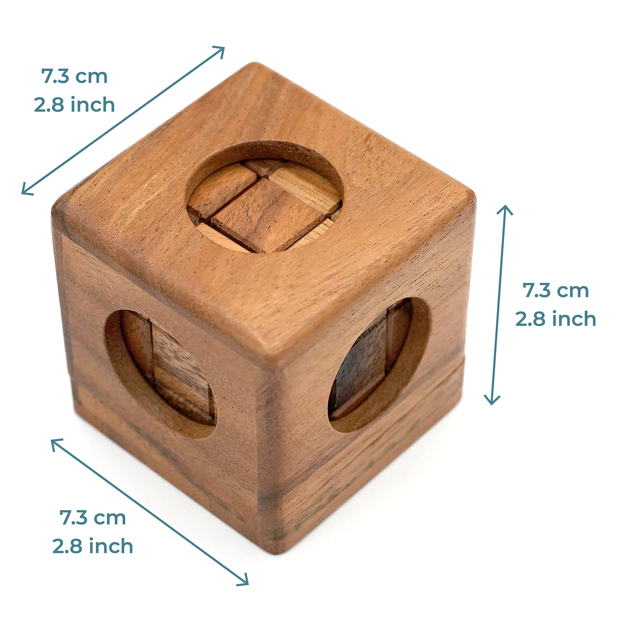 Remember 3D Puzzle for the Whole Family - Wooden Soma Cube Memorable Game  Evenings with Thinking Games : : Toys & Games
