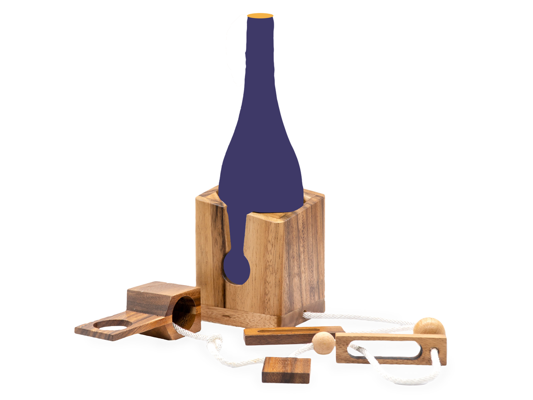 Think Before Drink Gift Wine Bottle Puzzles to Be Funny Unique