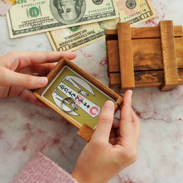 The Secret Gift Compartment Safe Box for Money to Keep Your Cash – BSIRI  GAMES